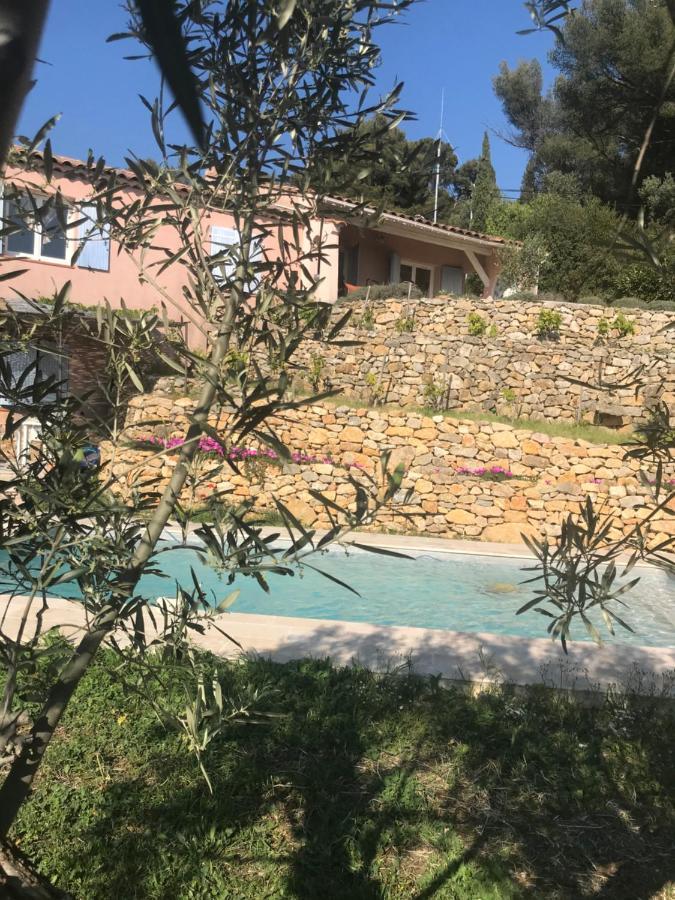 Hauteurs De Toulon : Charmant Studio Piscine Екстериор снимка
