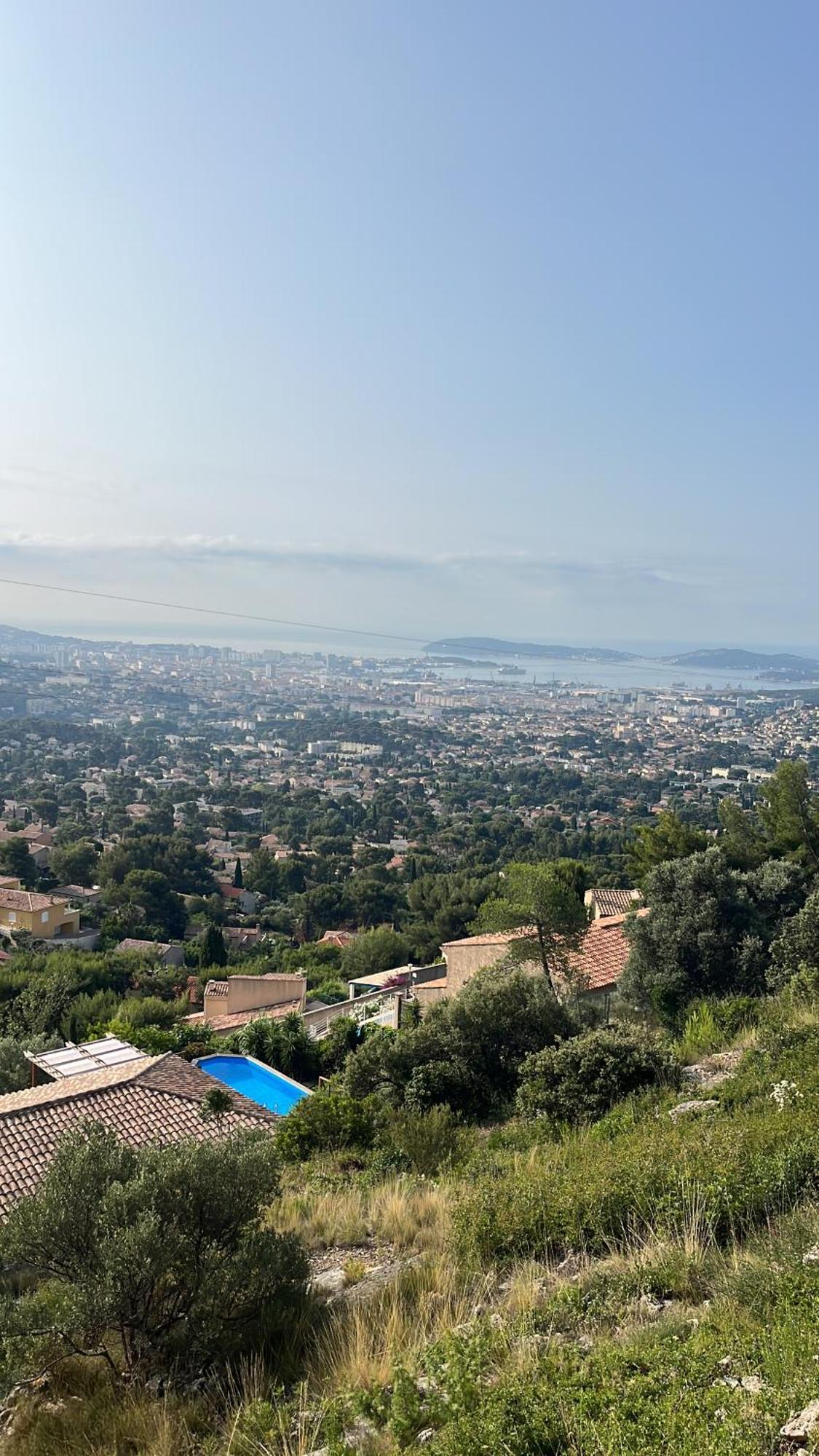 Hauteurs De Toulon : Charmant Studio Piscine Екстериор снимка